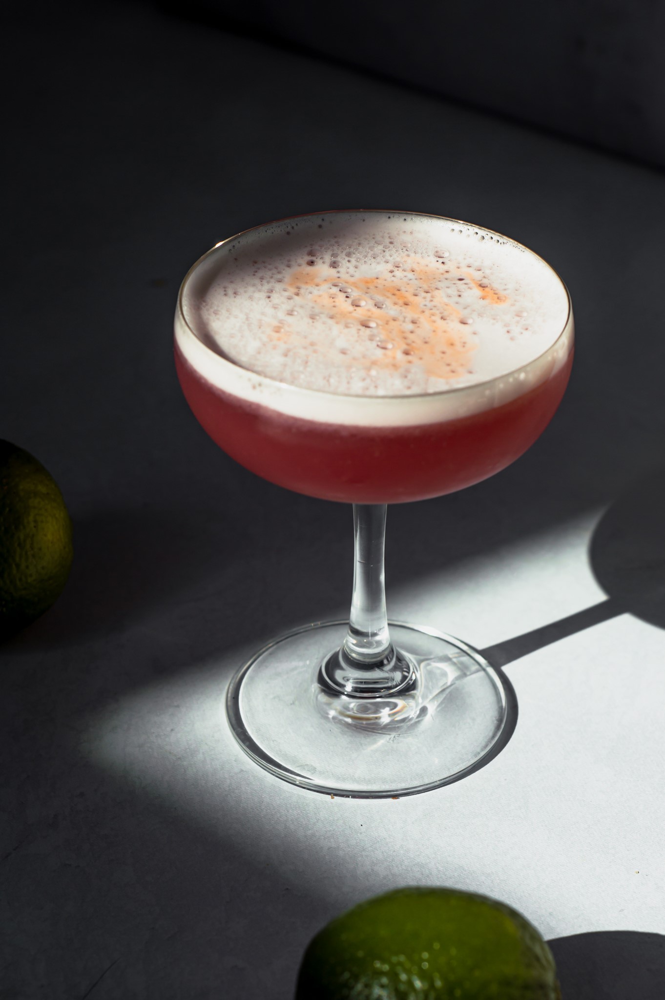 Hibiscus Reposado Tequila Sour